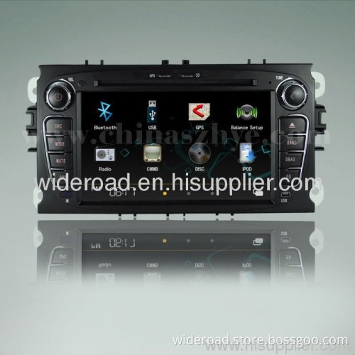 7 Inch Car Dvd Player For Ford Focus/ Mondeo With Gps(rds)/radio(am.fm)bluetooth/ipod/usb/tv/mp3/mp4
